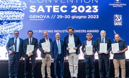 Convention Satec 2023: XXXII edizione del premio "Pionieri della Nautica"