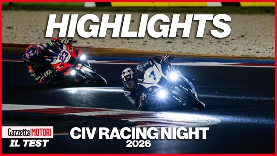 Misano, Civ Racing Night: le emozioni della notte in video