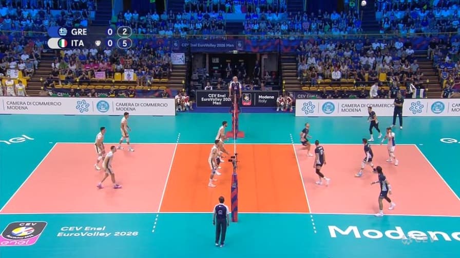 Europei di volley, Italia-Grecia 3-0: gli highlights