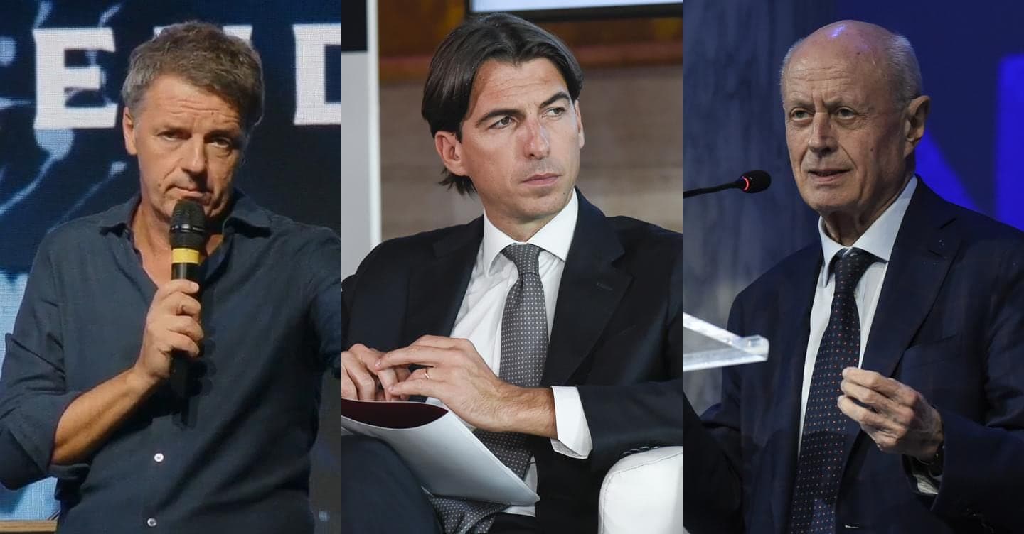Renzi, Tabacci, Ruffini, Onorato e gli altri: tre centri per un solo podio