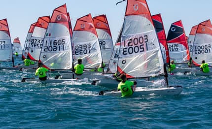 Spettacolo a Taranto per la 1^ regata nazionale Open Skiff