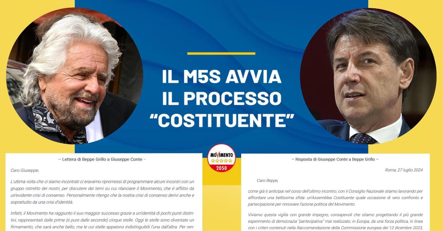 M5s, cos’è l’assemblea costituente che ha messo in crisi il rapporto Conte-Grillo