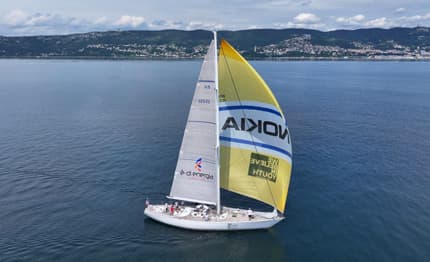 Il maxi yacht Phantom al debutto sui campi di regata dell’Alto Adriatico