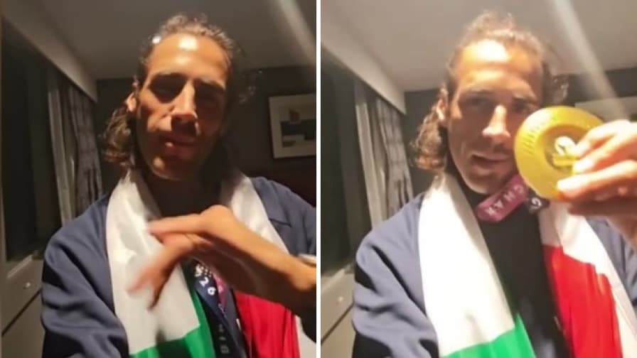Tamberi, messaggio social dopo l'oro agli Europei: "Non mollate mai niente"
