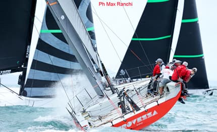 52 Super Series, spettacolo a Scarlino