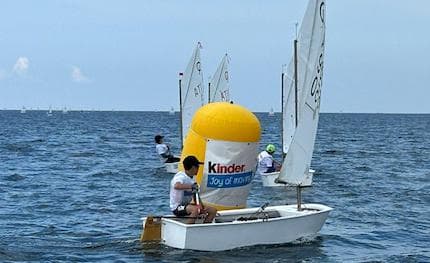 Optimist, prime regate a Marsala