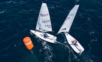Mondiale RS Aero a Calasetta: oggi poco vento e una sola prova