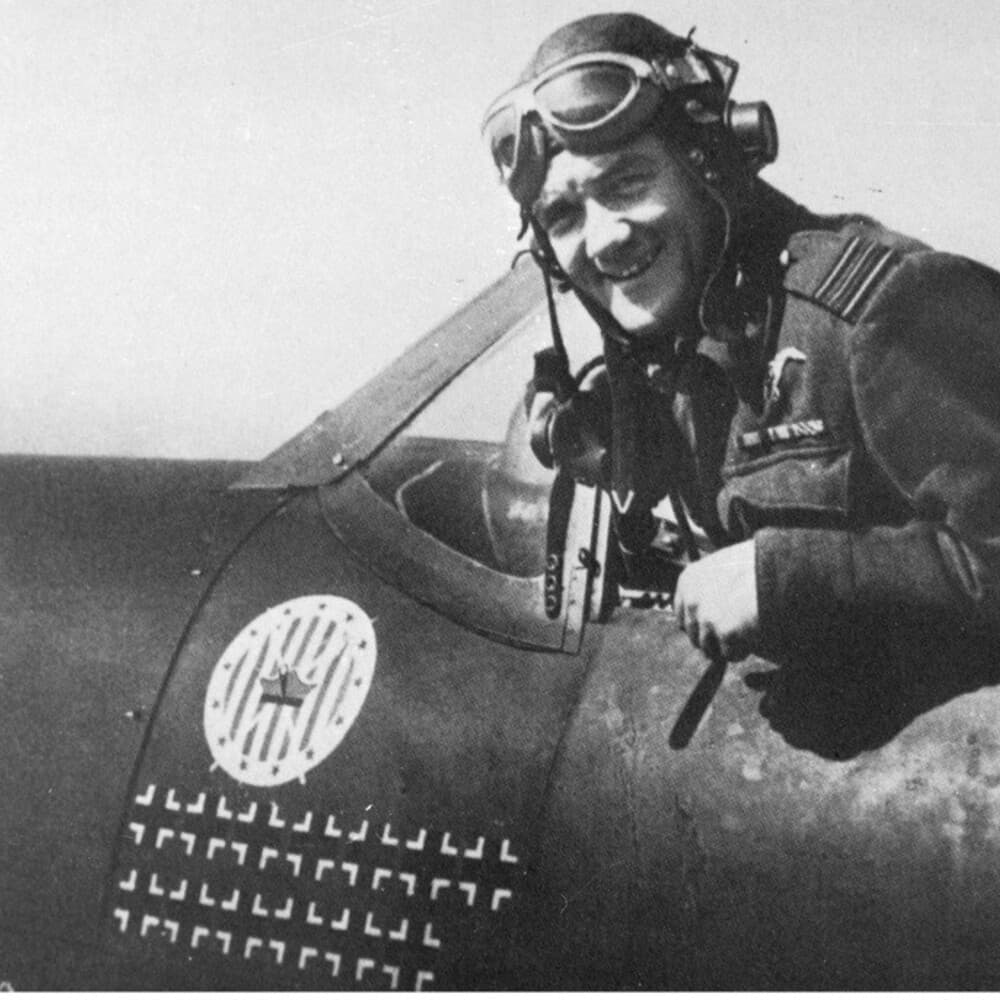 Il Paperino fortunato, asso del volo in guerra e mercenario in Africa