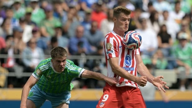 Seattle-Atletico, le pagelle: Barrios, fame da 7,5. Sorloth si mangia i gol: 5