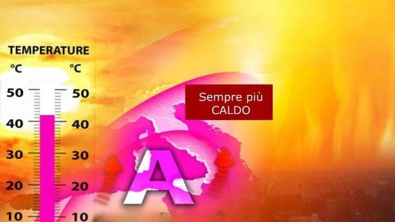 Caldo: niente tregua per almeno una settimana, fino a 39° nelle città