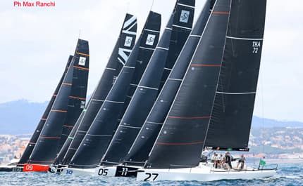 Il Rolex TP52 World Championship inizia sotto il segno di Quantum