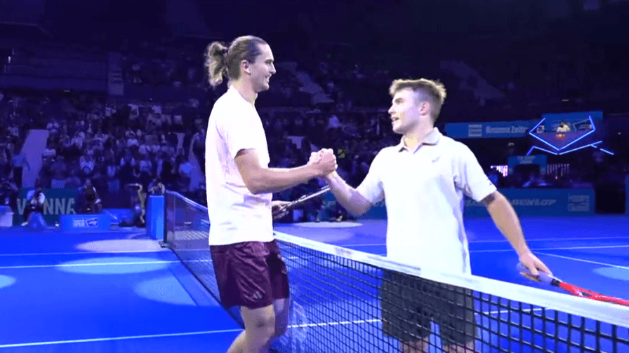 Atp Vienna, Zverev-Fery highlights: il tedesco non ha pietà e vince 6-0 6-2