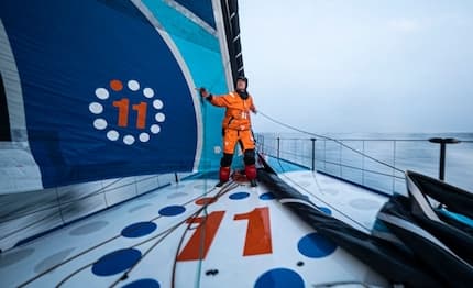 The Ocean Race: 11th Hour Racing Team guida in Atlantico