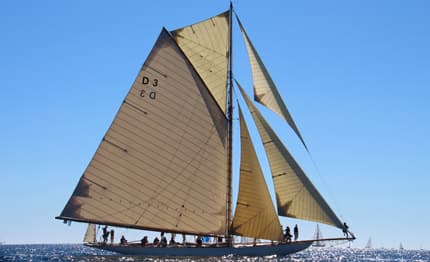 YC Sanremo: una flotta di vele d’epoca per le Grandi Regate Internazionali