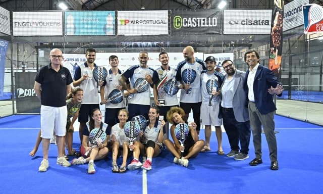 Padel, tutto pronto per il super show ad Aprilia: in campo anche Di Biagio e Marcolin