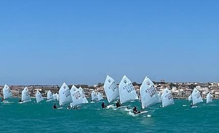 Optimist: tre prova disputate a Marina di Ragusa