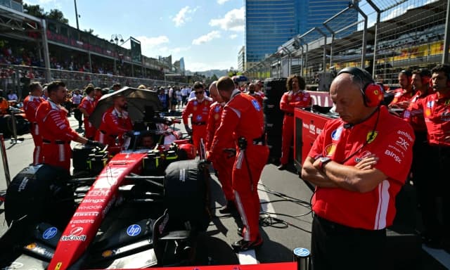 Vasseur: "Ferrari a Baku con più punti della McLaren. Horner? Cerca lavoro, io che ci posso fare..."