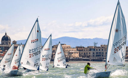 II tappa dell'Italia Cup ILCA, ad Ostia 430 atleti regalano un grande spettacolo