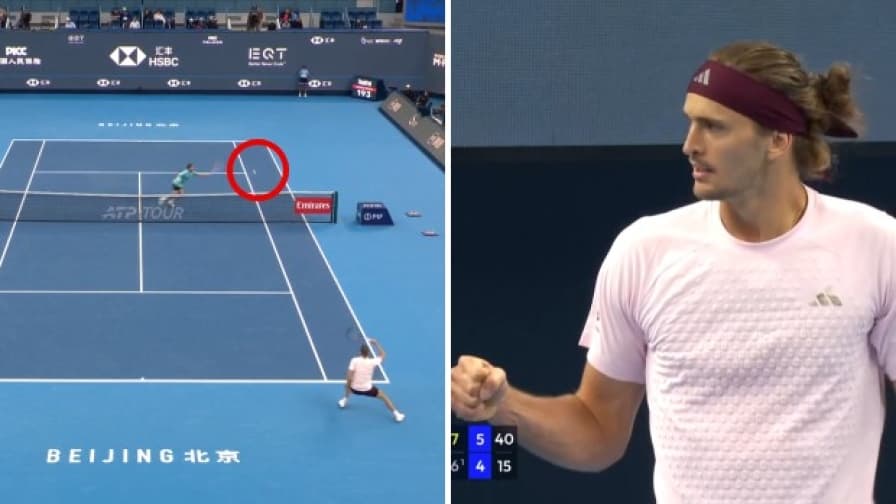 Zverev-Norrie, Atp Pechino highlights: passante spaziale del tedesco