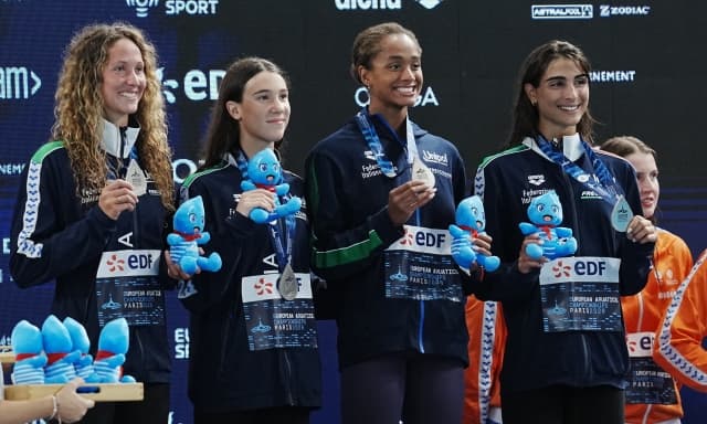 4x100 donne: argento da impazzire! Curtis show: "Grandi tempi, record italiano, top!"