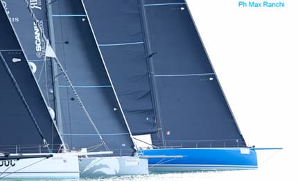 La bonaccia ferma la prima prova della Barcolana Maxi Trofeo Portopiccolo