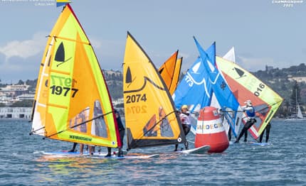 Carlo Ciabatti, Davide Gessa e Valeria Zullo si aggiudicano la nazionale Windsurfer al Windsurfing Club Cagliari
