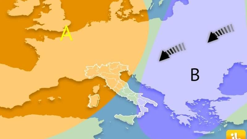 Previsioni meteo, anticiclone con tempo stabile al Centro-Nord. Nel weekend rovesci al Sud