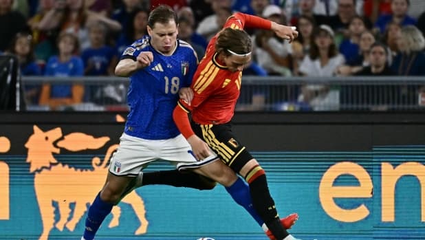 LIVE Italia-Belgio 0-0: palo di Esposito ma c'era fuorigioco