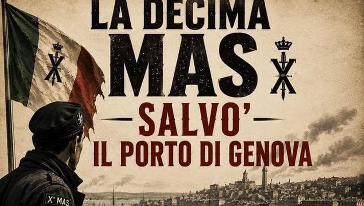 L’Anpi contro Vannacci a Genova: “Rovesciate la Storia, il porto non fu salvato dalla X Mas”