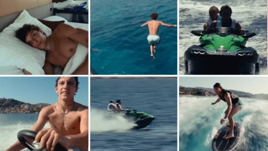 Kimi Antonelli, vacanze da vip: il 19enne in Sardegna fa una vita da film!