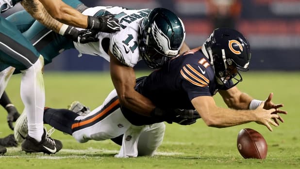 Favola Keenum, eroe fuori età: Chicago travolge Philadelphia nel Monday Night