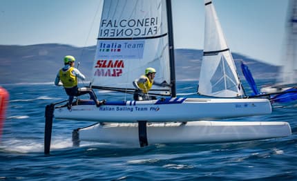 Semaine Olympique Française, prima giornata di Gold Fleet