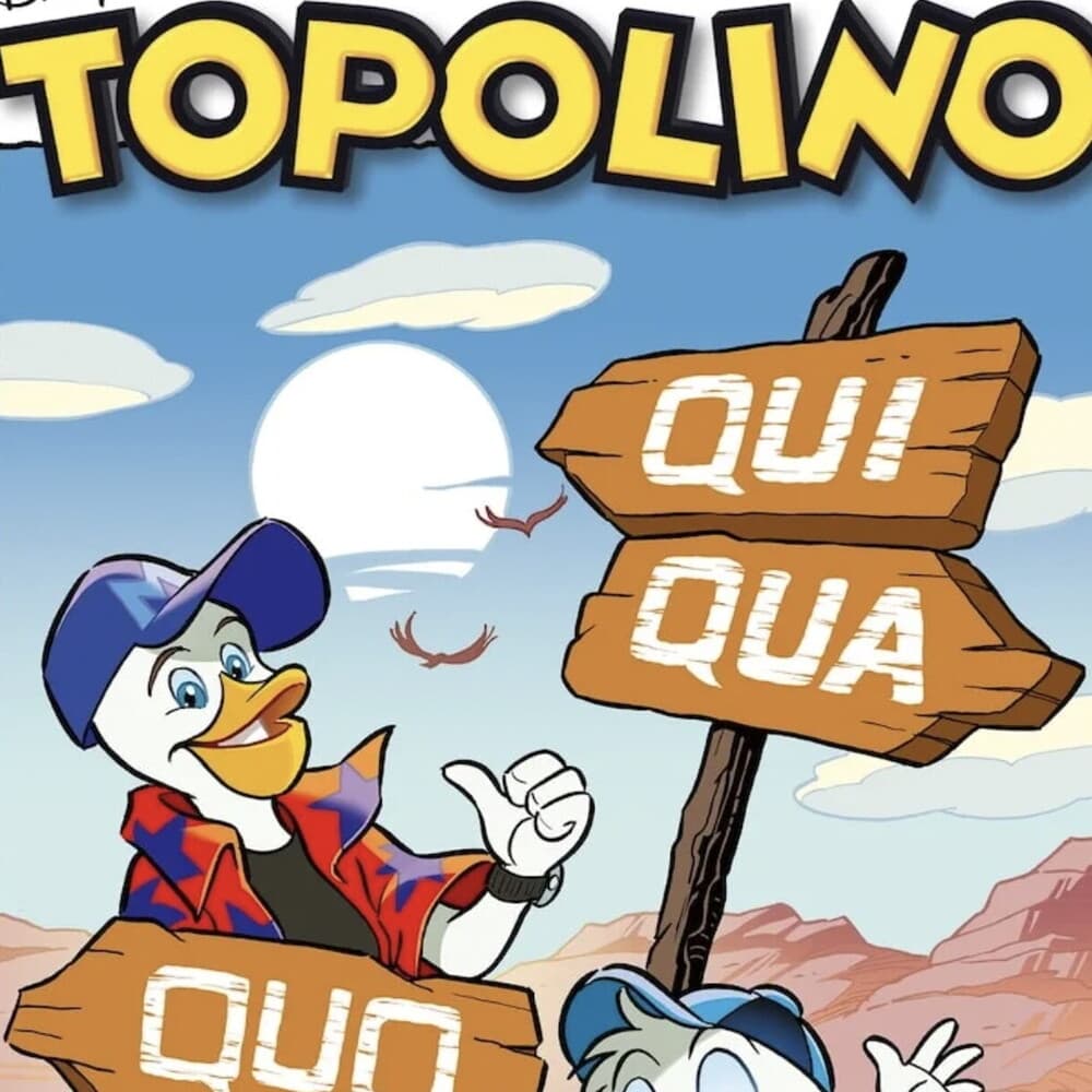 Max Pezzali diventa un papero. Topolino gli dedica un numero intero