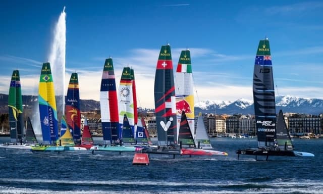 Sail GP: a Ginevra prima festa per Germany. Il vento rivoluziona la gara