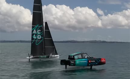 VIDEO - Vola l'AC40, la barca per i giovani velisti che sognano l'America's Cup