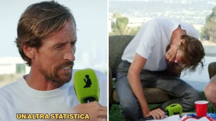 Crouch ci va pesante: il paragone tra Shakira e l'Italia fa ridere tutto lo studio