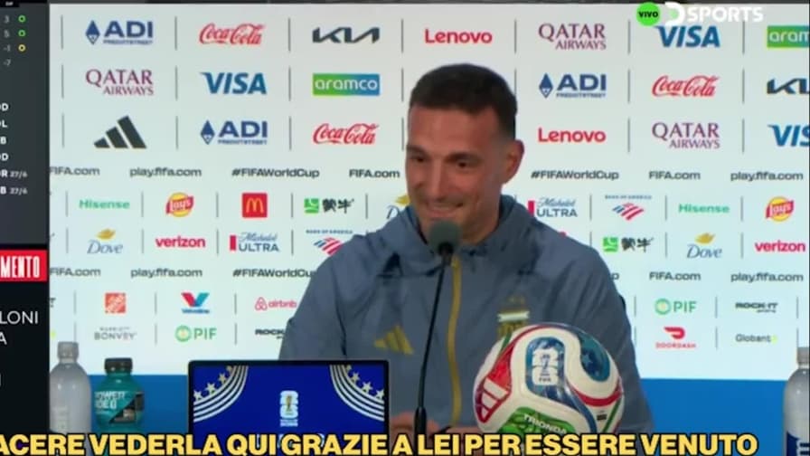 "Se non fosse stato lei, non avrei risposto su Messi": il bellissimo gesto di Scaloni