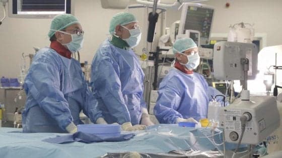 Sostituzione della valvola aortica in ipnosi