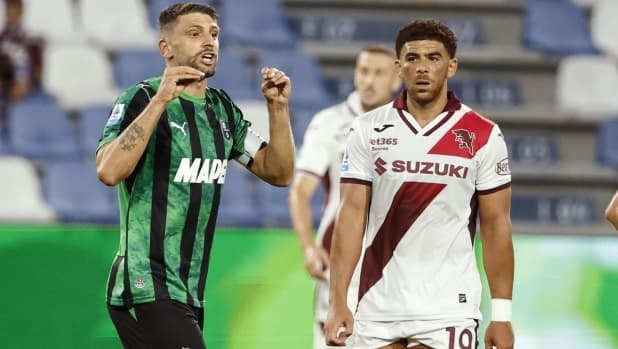 Sassuolo-Torino, le pagelle: Berardi, gol e gemme da 7. Gineitis senza scossa, 5,5