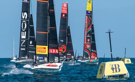 America's Cup: una practice race tutta Kiwi a Vilanova i La Geltrú