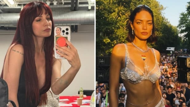 Andrea Delogu elogia Elodie: "La stimo perché dà lezioni su come vivere l'amore"