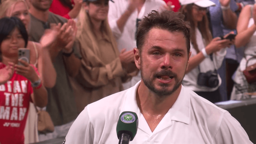 Berrettini-Wawrinka, Stan piange: "È giunto il momento di ritirarmi"