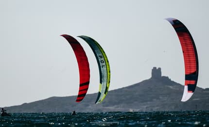 Torregrande, Kite: il maestrale concede una sola regata