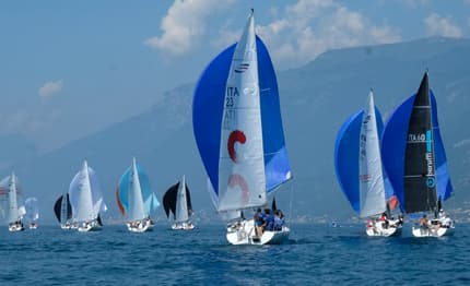 Protagonist 7.50 in acqua a Brenzone