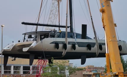 Varata la nuova ammiraglia di Comar Yachts, C-Cat 65