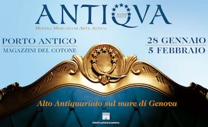 Genova, Porto Antico: apre domani Antiqua2023