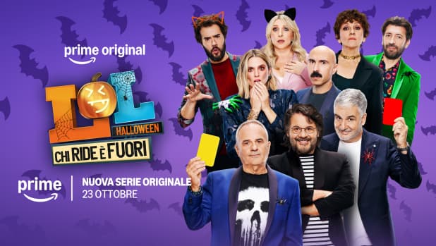 LOL Halloween Special da oggi su Prime Video: chi ride (o si spaventa) è fuori