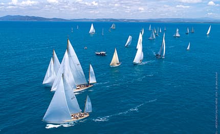 Condizioni meteo ideali per la seconda giornata dell’Argentario Sailing Week