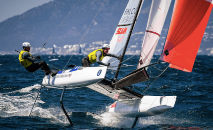 Palma, Nacra 17: Rey Ruggero y Reina Caterina