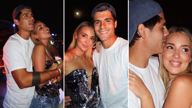 Alice Campello e Alvaro Morata sempre più innamorati: baci e abbracci al concerto di Shakira